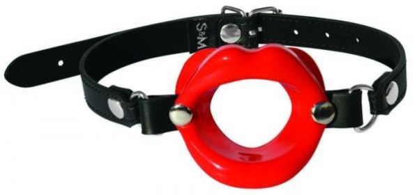 Sex and Mischief Silicone Lips Red Mouth Gag Sex and Mischief Silicone Lips Red Mouth Gag