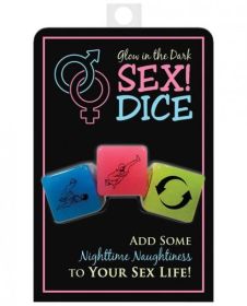 Glow In The Dark Sex Dice Game Glow In The Dark Sex Dice Game