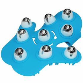 Fuzu Glove Massager Neon Blue Fuzu Glove Massager Neon Blue