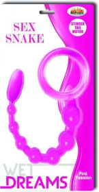 Sex Snake Pink Anal Beads Sex Snake Pink Anal Beads